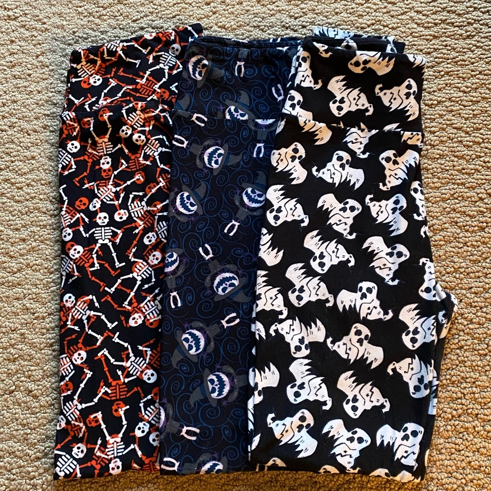 Lularoe Halloween leggings lot